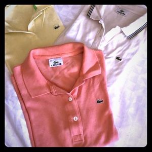 Lacoste polo shirts